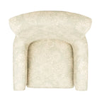 Grey Upholstered Club Chair with Black Wood Legs