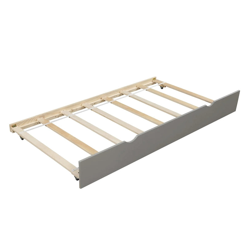 Cama de dia extensível com cama auxiliar