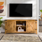 58-Inch Barn Door TV Stand for 65-Inch TVs