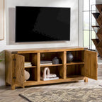 58-Inch Barn Door TV Stand for 65-Inch TVs