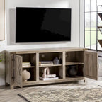 58-Inch Barn Door TV Stand for 65-Inch TVs