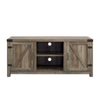 58-Inch Barn Door TV Stand for 65-Inch TVs