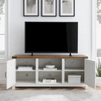 58-Inch Barn Door TV Stand for 65-Inch TVs