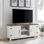 58-Inch Barn Door TV Stand for 65-Inch TVs