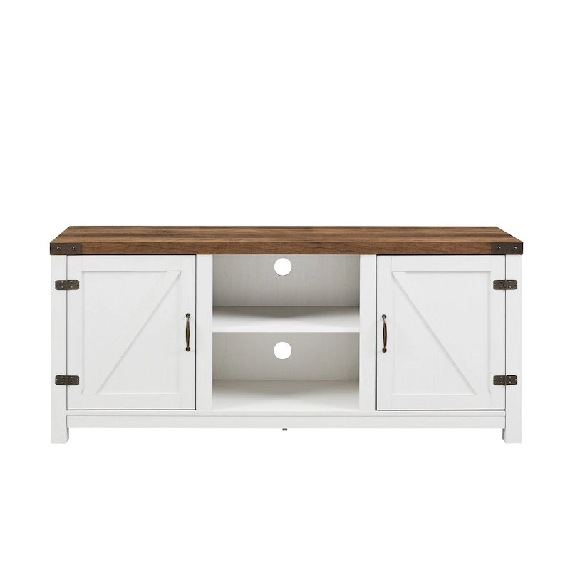 58-Inch Barn Door TV Stand for 65-Inch TVs