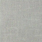 Grey Button-Tufted Upholstered Bench with Distressed Wood Legs