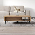 43-Inch Modern Matte Coffee and End Table
