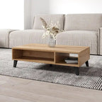 43-Inch Modern Matte Coffee and End Table