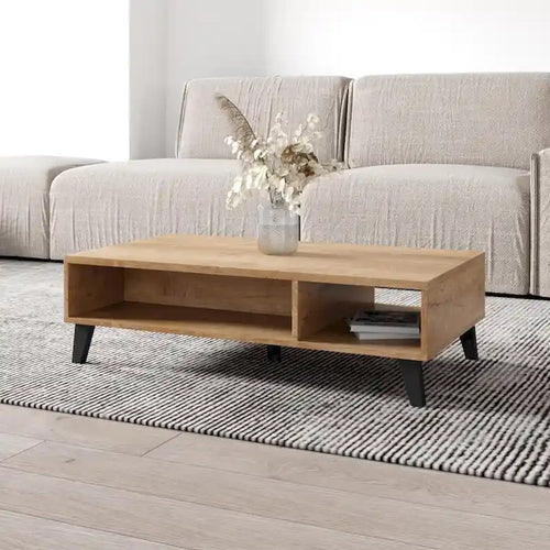 Table basse et d'appoint moderne mate de 43 pouces