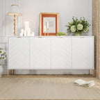 Modern 4-Door Buffets Sideboards