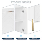Modern 4-Door Buffets Sideboards