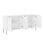 Modern 4-Door Buffets Sideboards