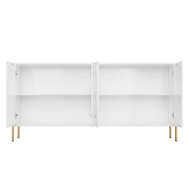 Modern 4-Door Buffets Sideboards