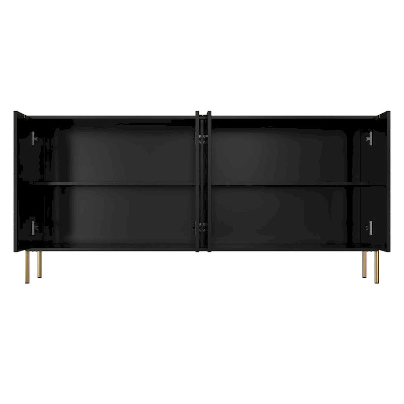 Modern 4-Door Buffets Sideboards