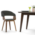 Moderner Bentwood-Esszimmerstuhl im Mid-Century-Stil