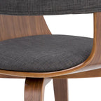 Moderner Bentwood-Esszimmerstuhl im Mid-Century-Stil