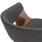 Moderner Bentwood-Esszimmerstuhl im Mid-Century-Stil