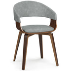 Moderner Bentwood-Esszimmerstuhl im Mid-Century-Stil