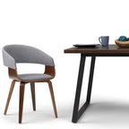 Moderner Bentwood-Esszimmerstuhl im Mid-Century-Stil