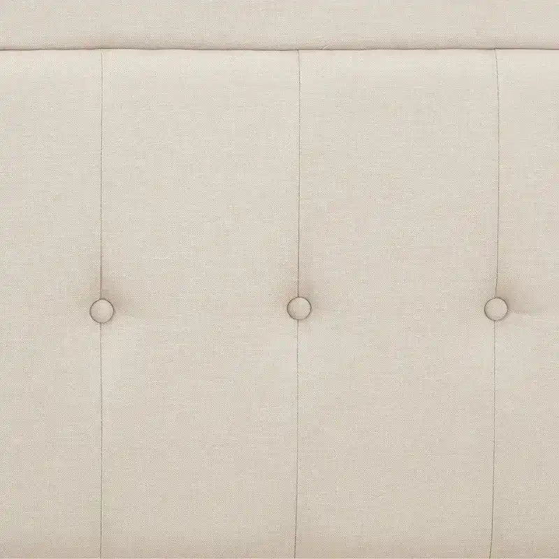 Upholstered Platform Bed frames with Adjustable Headboard