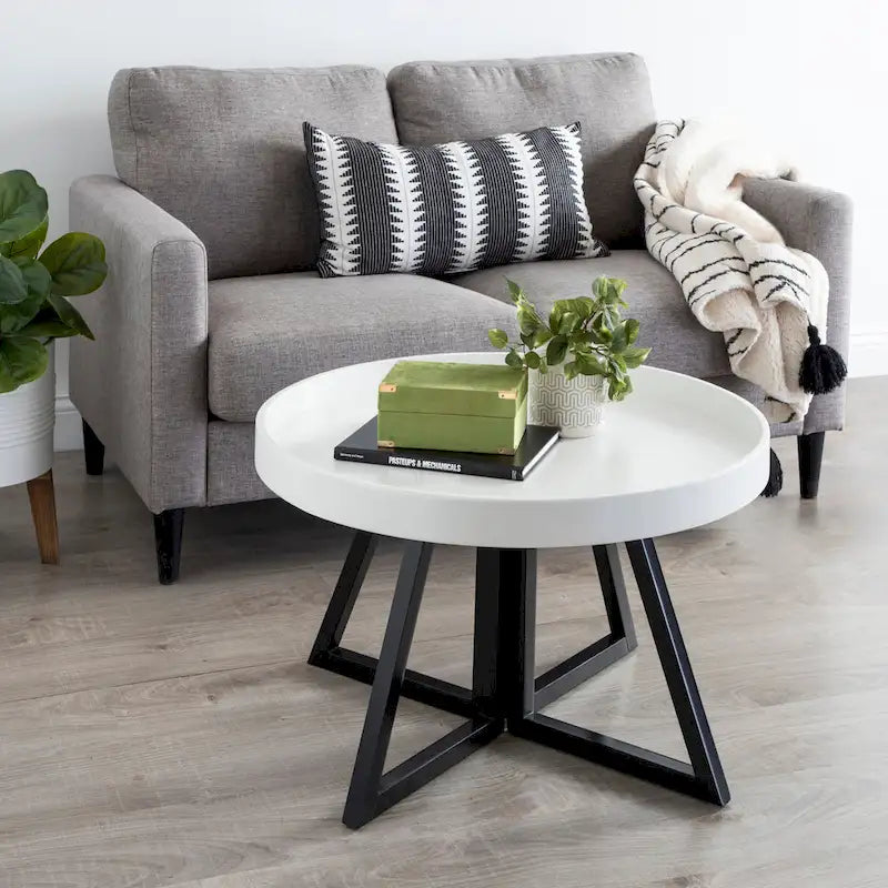 Runder Couchtisch, 30 Zoll - 30 Durchmesser