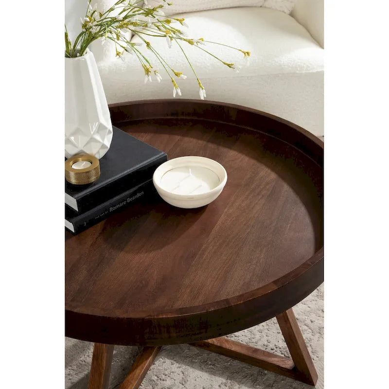 Runder Couchtisch, 30 Zoll - 30 Durchmesser