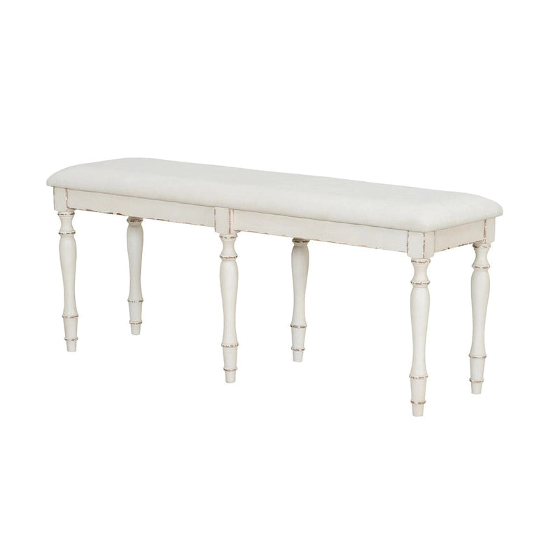 Vintage Traditional 50.4inch Upholstered Dining Bench